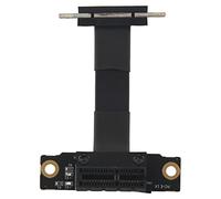 Jkjlorey PCIE X1 Riser Cable Dual 90 Degree Right Angle PCIe 3.0 X1 to X1 Extension Cable 8Gbps PCI Express 1X Riser Card 5cm