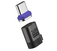 Jkjlorey PD 3.0 Fast Charging Cable Cord 240W Magnetic Type C Adapter 480 Mbps Data Transfer for Phone Laptop
