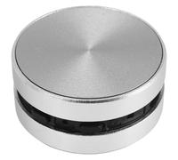 Jkjlorey Portable Mini Bluetooth Speaker Turns Anything Into A Speaker Wireless Bone Conduction Induction Vibration (Silver)