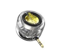 Jkjlorey Portable Mini Speaker Universal 3.5mm Sound Box Mobile Phone Speaker Amplifier External Wired Speakers Transparent