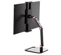Jkjlorey Portable Monitor Holder Tablet Stand Adjustable Portable Monitor Desktop Clamp Stand