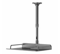 Jkjlorey Projector Ceiling Mount Tray Wall Mount Bracket for Cameras & Projectors Ideal for Video Conferencing & Home Office Adjust 40 to 80cm