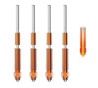 Jkjlorey Quick Swap Nozzle Kit for K1C, Ender3 V3 / Plus 3D Printer,High Flow All-Metal Integrated Tri-Metal Nozzle&Heat Break