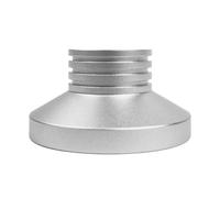 Jkjlorey Record Weight Clamp Audio LP Vinyl Turntables Disc Stabilizer LP Disc Stabilizer Turntable Clamp HiFi Silver