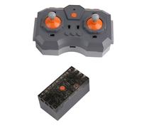 Jkjlorey Remote Control Rechargeable Lithium Battery Box Kit APP Control Speed Adjustable Powered Module with APP Control, Speed Adjustable for Building Blocks 8CH
