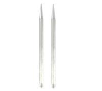 Jkjlorey Shortwave Antenna Ground Anchor GP Aluminum Alloy M10 Thread Ground Spike Shortwave Antenna Ground Anchor 2Pcs/Set