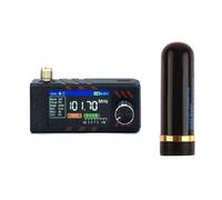 Jkjlorey SI4732 0.5khz-181mhz Portable 1.9inch IPS Screen Pocket Radio withAntenna All Band Radio Receiver HF SW MW VHF Radio