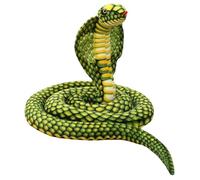 Jkjlorey Simulation Doll Cobra Plush Toy Long Python Doll Rag Doll Zodiac Coiled Snake Fake Snake Props 170cm