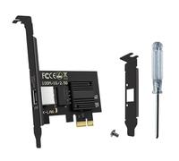 Jkjlorey Single Port I226V Stand-Up Wired Network Card Desktop Ethernet Card Computer Spare Parts Accessories Parts