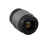 Jkjlorey Speaker DVD Player Digital Audio Optical Cables Adapter Portable CD Fiber Optic Female Extender Extension Coupler 1Pcs
