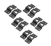 Jkjlorey Speaker Wall Mount Bracket Ceiling Stand Clamp Surround Speaker Rear Hook Hanger Plate for Speaker Accessories