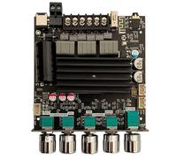 Jkjlorey -ST21 Amplifier Board Bluetooth Digital Amplifier Board 2.1 Channel 100Wx2+200W Subwoofer Chip TPA3221 (A)