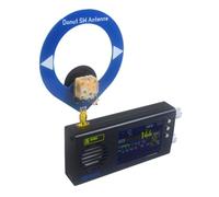 Jkjlorey TEF6686 Radio Receiver All Band FM/MW/Shortwave HF/LW Radio Portable Handheld Radio with Donut Antenna B