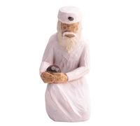 Jkjlorey The Three Wisemen Decorations Resin Decoration Follow to Find the Light of the World, Set of Walking, Bowing, Kneeling Figures