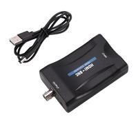 Jkjlorey To BNC Video Audio Converter Adapter Compatible PAL/NTSC with USB Power Cord