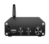 Jkjlorey TPA3116 Bluetooth 5.3 Digital Power Amplifier HiFi Stereo Power Amplifier Audio Amplifier USB Decoder 50W+50W Easy Install A