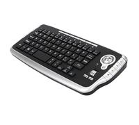 Jkjlorey Trackball Keyboard Scroll Wheel Mini USB Keyboard Two-In-One Mouse and Keyboard Set
