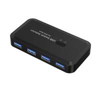 Jkjlorey USB 3.0 KVM Switcher Selector KVM Hub Docking Station 2 Computer Share Printer Keyboard Laptop PC Desktop Accessories
