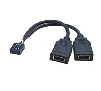 Jkjlorey USB 9PIN to TYPE-E Adapter Cable USB 9PIN to TYPE-E Cable USB Front Panel Adapter Cable USB 9PIN to TYPE-E KEY-A Adapter Cable