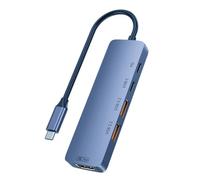 Jkjlorey USB C Hub 10Gbps USB C Splitter PD 140W Charging USB 3.2 Hub Type C Docking Station for Laptop PC Phone Tablet
