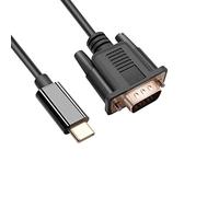 Jkjlorey USB C to VGA Cable 5.9 Feet/1.8M, USB Type C to VGA Cable, Suitable for USB 3.1 Devices-Suitable for, Etc.