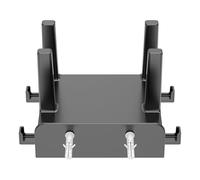 Jkjlorey Wall-Mounted Router Holder Router Wall Mount Holder Wifi Storage Box Wall-Mounted Holder BLACK