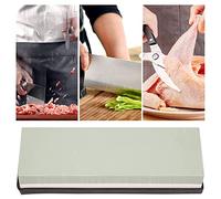 Jkjlorey Whetstone Sharpening Stone 1000/4000 Grit - Knife Sharpener Stone - Rubber Stone Holder Included