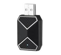 Jkjlorey Wireless CarPlay Adapter Android Auto 2 in 1 Mini AI Box Adapter Cars WiFi Voice Assistant for Wired CarPlay Android