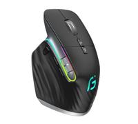 Jkjlorey Wireless Mouse Bluetooth 5.0 Mouse 2.4G Wireless Portable Optical Mouse Ergonomic Right Hand Computer Mice Black