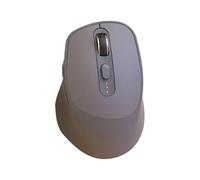Jkjlorey X7 Wireless Silent Mouse Bluetooth Dual Mode Design, Adjustable 5-Speed DPI for Laptop PC Game Office Gray