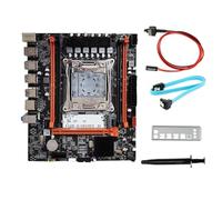 Jkjlorey X99H Desktop Motherboard+Thermal Grease LGA2011-V3 B85 Chip DDR3X4 ECC Slot M.2 NVME PCI-E 3.0 X16 SATA3.0, Easy to Use