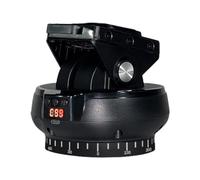 Jkjlorey YT-1200 Rotation Panoramic Remote Control Pan Tilt Motorized Tripod Electric Head Pan Tilt Black for Phones Cameras