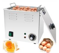 JKJZSALJ 2600W Automatic Commercial Egg Boiler, Hot Spring Egg Cooker, 50Pcs Large Capacity Intelligent Half-Boiled Egg Soft-Boiled Egg Machine, Electric Egg Cooker Boiler