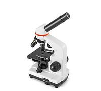 JKJZSALJ Beginner Microscope 40X-1600X Biological Microscope Eyepiece Objective Lens Led Up And Down Light Source 45° Tilt Monocular Lens Battery Powered 15X10X28Cm