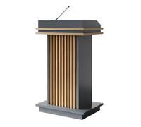 JKJZSALJ Church Pulpit, Teaching Podium With Baffle With Storage Rack, Suitable For Restaurants, Churches, Speeches, Weddings, Schools, Offices