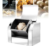 JKJZSALJ Commercial Dough Mixer, 30-50Kg/H Stainless Steel Electric Kitchen Dough Kneading Mixer Machine, Kitchen Food Mixer For Commercial And Family Use, Timing Function,3Kg,5KG