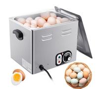 JKJZSALJ Commercial Electric Egg Cooker, 2600W High Power, 60 Eggs Large Capacity, Automatic Soft-Boiled And Hard-Boiled Egg Maker, Ideal For Restaurants, Cafes, And Home Use