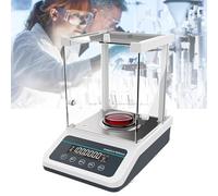 JKJZSALJ Electronic Analytical Balance,0.1Mg Lab Precision Digital Balance,Auto-External Calibration Balance Scale,Balance With Rs-232 Interface,For Laboratory,Pharmacy,100g/0.1mg