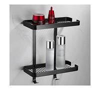 JKJZSALJ Floating Shelves Shower Caddy Kitchen Shelves Draining Rack Brushed Gold Wall Mount Bathroom Shelves Cosmetics Shampoo Conditioner Organizer Sh,Dg20,0760r