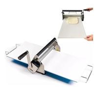 JKJZSALJ Folding Dough Rolling Machine, Manual Dough Sheeter For Bakery And Pizza, Adjustable Thickness, Commercial Use,RS101