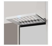 JKJZSALJ Hidden Drying Rack,Built-In Wardrobe Pull-Out Organizer Shelf,Width Adjustable,For Drying Clothes Above The Washing Machine,Color 2-49X56-61Cm,Color 1,49x56