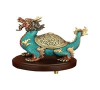 JKJZSALJ Home Decorations Copper Statue Chinese Turtle Pure Copper Ornaments Copper Tortoise Ornament Feng Shui Furnishings For Home Office Decoration Indoor Decor,A,1