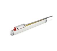 JKJZSALJ Linear Encoder, High Precision 20Mm*28Mm Slim Linear Scale 0.005Mm Linear Encoder 50 100 150 200 250 300 350 400Mm Optical Linear Ruler -M, Lathe Mill Digital Readout Encoder,Nts,m,200mm,1