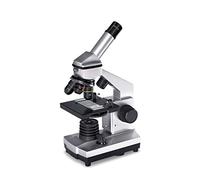 JKJZSALJ Microscope 40X-1600X Monocular Microscope Head Eyepieces Double Observation Of Specimens Metal Body Can Be Connected To Mobile Phones And Computers Battery Powered 15X10X29Cm