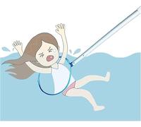 JKJZSALJ Pool Safety Hook Lifesaving Hooks Emergency Lifeguard Pole For Pools, Expandable Lifeguard Pole For Drowning Swimmers, Aluminum Alloy Pool Rescue Equipment, Compact Lifeguard,3m