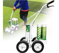 JKJZSALJ Professional Line Striping Machine for Road,Football Court,and Stadium Marking - Hand-Push Design for Precise Lane Painting