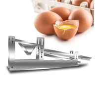 JKJZSALJ Stainless Steel Egg Liquid Filter Machine, Adjustable Height & Separation Gap For Efficient Duck And Hen Egg Processing
