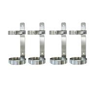 JKJZSALJ Steel Oxygen Tank Holder Rack For 2L-10L Gas Cylinders, 3Pcs Fire Extinguisher Organizer, Indoor Nitrous Bottle Fixed Stand - Durable Storage Solution,4pcs-2.8 L