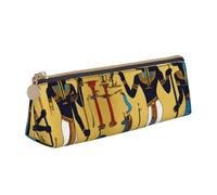 Jkkghll Ancient Egypt Tribe Series Print School Casual Pencil Case Slim Pouch Higher Capacity Pens Artist Student Teenager