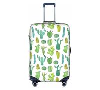Jkkghll Cactus Print Luggage Cover Elastic Travel Suitcase Protector with Concealed Zipper Anti Scratch